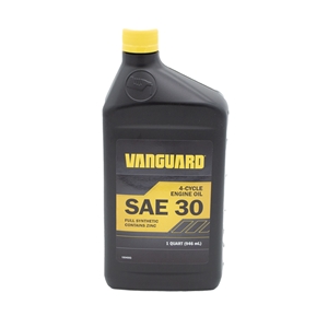 Briggs & Stratton 100400Q Vanguard Full-Synthetic SAE 30 4-Cycle Engine Oil (1 Quart) 