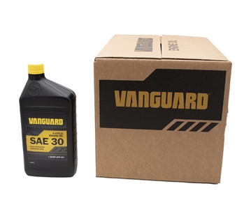 Briggs & Stratton 100400Q X12 Case of 12 Quarts of Vanguard Full-Synthetic SAE 30 4-Cycle Engine Oil 