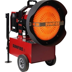 SunFire 95150 SF150 150,000 BTU Diesel Radiant Space Heater with Quiet, Safe, Odorless Operation - SUNF 95150