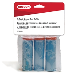 Oregon 108653 Set of 3 Refill Cartridges for Grease - OCS 108653