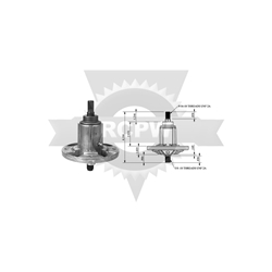 Rotary 12495 Spindle Assembly - ROT 12495