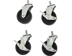 Buyers Products 13104101 Replacement Roll-A-Blade Caster Set - 3 Standard & 1 Locking - BUY 13104101