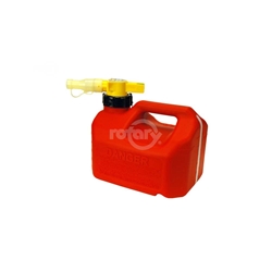 Rotary 13459 1-1/4 Gallon No-Spill Gas Can (Red) 