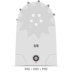 Oregon 153RNDD025 15-inch PowerCut Oregon Bar - OCS 153RNDD025