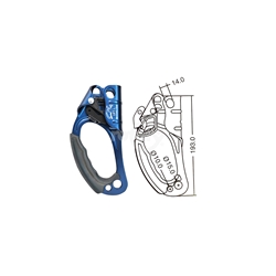 Rotary 16806 Single Lift Ascender - Left 