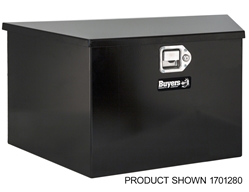 Buyers Products 1701281 13.25" X 26/14" X 12" Black Steel Trailer Tongue Box - BUY 1701281