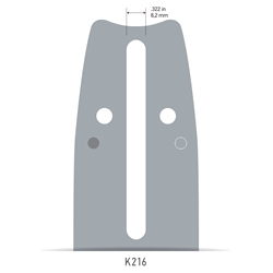 Oregon 180VXLGK216 18-inch VersaCut .325 Series Bar - OCS 180VXLGK216