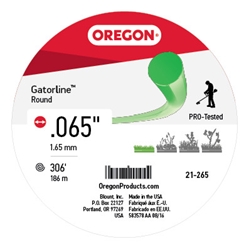 Oregon 21-265 Gatorline Round Trimmer Line - 0.065 inch Diameter 1/2 lb. Donut - OEP 21-265