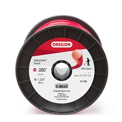 Oregon 23-180 3lb Spool of Red Round .080 Gatorline 