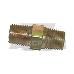 RCPW 25519 1/4" Brass Hex Nipple (2 Required) 