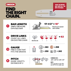 Oregon 27RA100R 404 Micro Chisel Ripping Chain - OCS 27RA100R