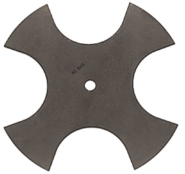 Oregon 40-843 9-Inch x 1/2-Inch 4-Tooth Edger Blade 