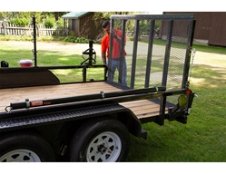 Buyers Products 5201000 EZ Gate Tailgate Assist for Open Landscape Trailers - BUY 5201000