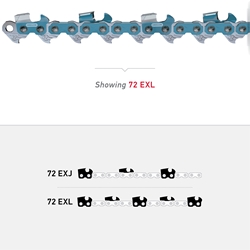 Oregon 72EXJ091G 3/8" Powercut Skip Saw Chain - OCS 72EXJ091G