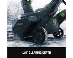 Greenworks Commercial 82SN22 82V Commercial 22" Brushless Dual Port Snow Thrower (Battery & Charger Not Included) - GW 82SN22