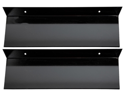 Buyers Products 924F0106PR Black Powder Coated Tailgate Side Shields for Under Tailgate Spreaders - BUY 924F0106PR