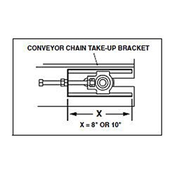 Sno-Way 96104646 6 10" Wide Conveyor Chain - 93 Links 