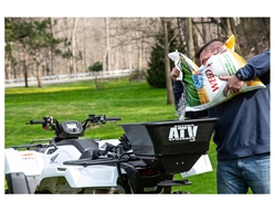 Buyers Products ATVS100 Horizontal Mount 100 lb. Capacity All Purpose ATV Spreader - BUY ATVS100