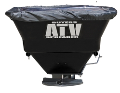 Buyers Products ATVS100 Horizontal Mount 100 lb. Capacity All Purpose ATV Spreader - BUY ATVS100