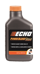 ECHO 6450002G 5.2 oz Bottle of Powerblend Gold Oil - 2 Gallon Mix 