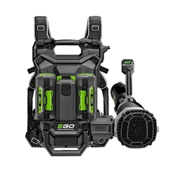 EGO LBPX8004-2 800CFM Peak-Power Backpack Blower Kit w/ 1 Nozzle, 2x6Ah Batteries & 280W Charger - EGO LBPX8004-2