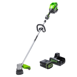 Greenworks Commercial 82ST15-4DP 82V Gen II 1.5Kw FM String Trimmer w/ 4Ah Battery & Dual Port Charger - GW 82ST15-4DP