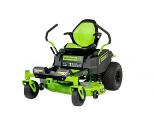 Greenworks Commercial CRZ428 82V 42" CrossoverZ Residential Ride-On Zero Turn Mower 6-in-Parallel w/ (6) 5.0 Ah Batteries & (3) 10A Dual Port Chargers 82V 42" CrossoverZ Residential Ride-On Zero Turn Mower 6-in-Parallel w/ (6) 5.0 Ah Batteries & (3) 10A Dual Port Chargers