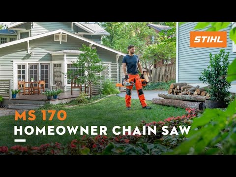 STIHL MS 170 16 30.1cc Chainsaw w/ 16" Bar - STI MS 170 16