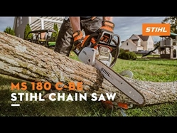 STIHL MS 180 C-BE 16 31.8cc Chainsaw w/ 16" Bar & Easy2Start - STI MS 180 C-BE 16