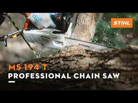 STIHL MS 194 T 14 31.8cc Top-Handle Chainsaw w/ 14" Bar & Chain - STI MS 194 T 14