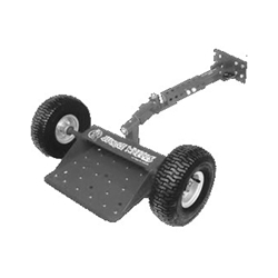 Jungle Jims JW-BLACK Jungle Wheel Two Wheel Mower Sulky (Black) 