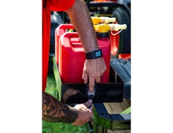 Buyers Products LT30 Trailer Gas Can Rack for One 5 Gallon or Two 2-1/2 Gallon Rectangular Polymer Cans - BUY LT30