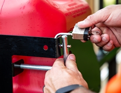 Buyers Products LT32 Trailer Locking Gas Can Rack for 5 Gallon Blitz Gas Cans - BUY LT32