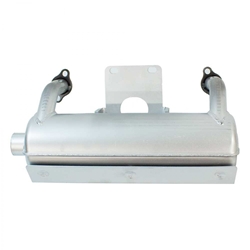 Honda MUF1395 Top Mount Filter Side Silex Muffler - HON MUF1395