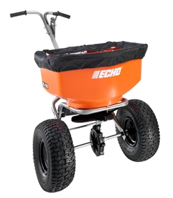 ECHO RB-100S 100 lb. Push Broadcast Spreader with Stainless Steel Frame - ECH RB-100S