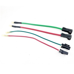 RCPW 800AKIT Complete Harness-Side & Controller-Side Wiring Harness Repair Pigtail for Buyers SaltDogg Salt Spreader, Green + Red, Male + Female Kit - RCPW 800AKIT