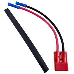 RCPW ASB120R 120A Red Anderson SB120 Battery Power Connector Repair Harness w/ Leads - RCPW ASB120R