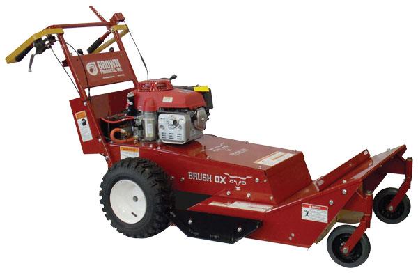 Brown Products BC2613HER Hydro Drive Brush Ox Walk Behind Brushcutter w/ 13 hp Honda Engine 