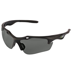 EGO GS002 Gray Lense Anti-Scratch Safety Glasses w/ 99.99% UV Protection and ANSI Z87.1 Standards - EGO GS002