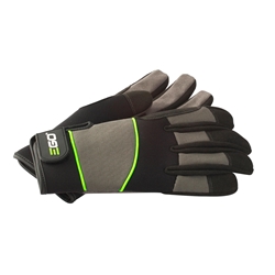 EGO GV001M Medium Durable Synthetic Breakable Work Gloves w/ Reinforced Protection - EGO GV001M