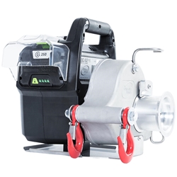 Greenworks Commercial 82W1 82V Commercial 2200 lb Max Pull Portable Winch (Battery & Charger Not Included) - GW 82W1