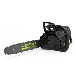 Greenworks Commercial GS-180 18" 82V 1.5 kW Commercial Brushless Chainsaw w/ Carrying Case (Battery & Charger Not Included) - GW GS-180