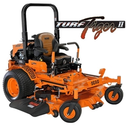 Scag STTII-52V-25CH-LP-EFI 52" Turf Tiger II Zero-Turn Riding Lawn Mower w/ 25hp LP Kohler EFI Engine & Velocity Deck - SCA STTII-52V-25CH-LP-EFI