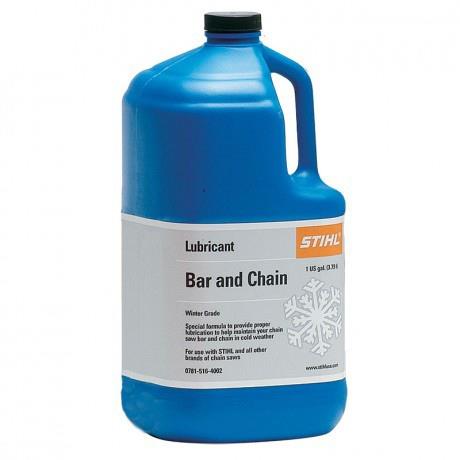 STIHL 7010 871 0212 1 Gallon of Chainsaw Bar & Chain Oil (Winter Grade) 