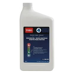 Toro 38910 32oz Bottle of Winter Blend SAE 5W-30 Premium 4-Cycle Engine Oil - TOR 38910